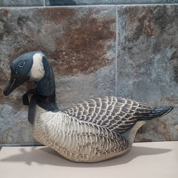 Vintage Canada Goose Plush Decorative Soft Sculpture - Picture 2 of 12